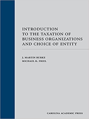 Introduction to the Taxation of Business Organizations and Choice of Entity - Epub + Converted pdf